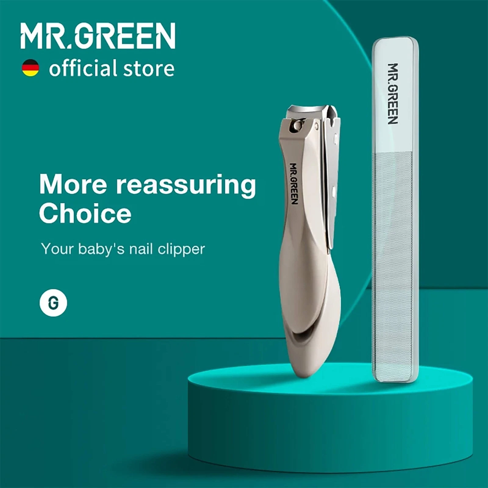 MR.GREEN Infant Nail Care Clipper Stainless High Quality Product
Opens in a new window or tab