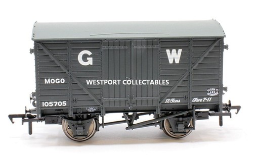 BACHMANN 37 778C 12 TON MOGO VAN G.W.R. DUNKELGRAU 105905. NEU IM KARTON | Condition: New