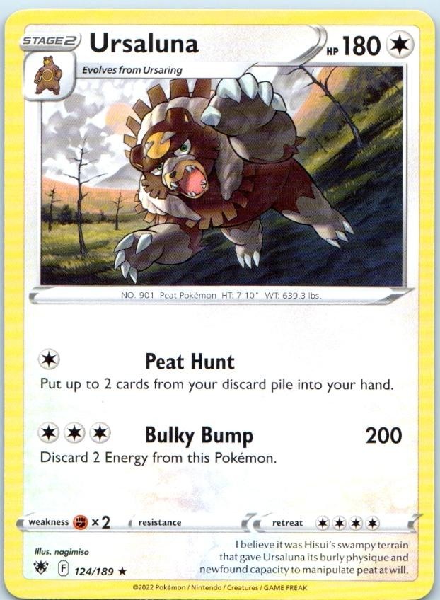 Ursaluna - 124/189 Rare 2022 English
