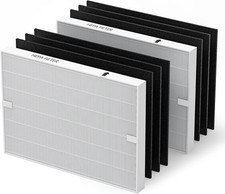 AP-1512HH  200M Air Purifier Filter Set Replacement for Coway, 2 HEPA  6 Carbo