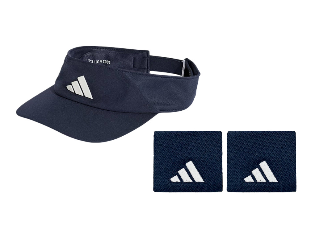 Adidas Climacool Tennis Visor Wristband Set Sports Training Accessory Hat Band 11590₽