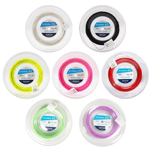 Good Gosen Ryzonic 65 Badminton Racquet String 0.65mm 200m