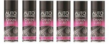 6X CHAIN LUBE SPRAY OIL 250ML| LUBRICATES & PREVENTS RUST FOR MOTORCYCLE BICYCLE