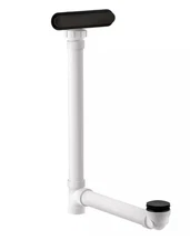 KOHLER K-7272-BL Clearflo Slotted Overflow Bath Drain - Matte Black