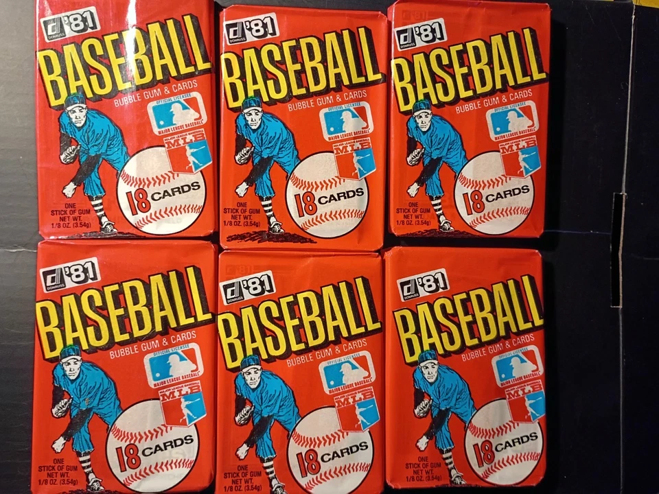 13-1981 packs, 6-1982 packs 19 en total  Foto 3 de 4