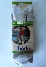 THORLOS MEN'S LT. HIKER COOLMAX SOCKS WALNUT 13-15 M