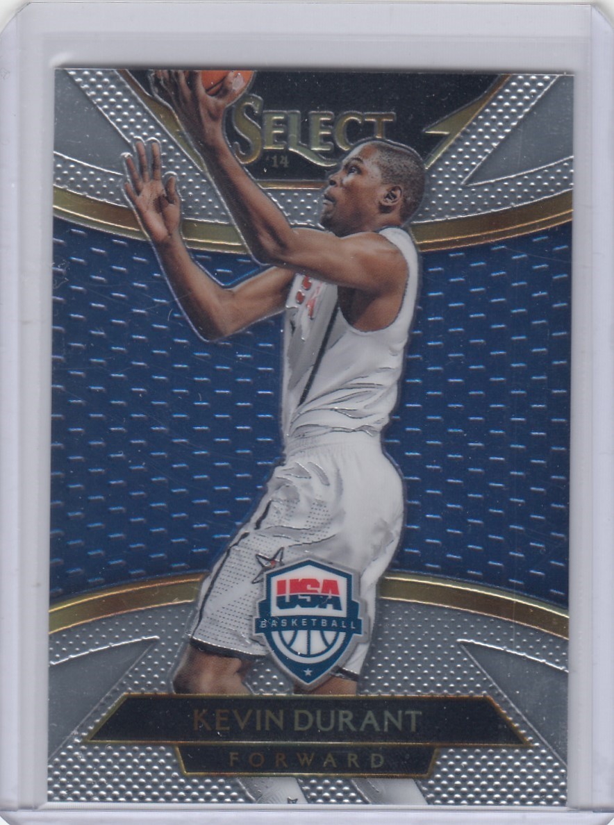 2014-15 Kevin Durant Panini Select USA BASKETBALL #215 - Thunder Rockets 