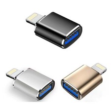 To USB 3.0 OTG Adapter for iPhone iPad Camera Card Reader Flash Drive