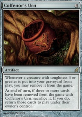 Heavy Play x 1 Colfenor's Urn Lorwyn