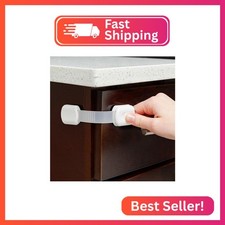 Todays Kids Child Safety Strap Locks 6-Pack Adjustable Strap Locks for Baby Pr