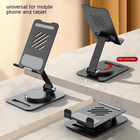 360 Degrees Rotate Metal Desk Mobile Phone Holder Stand For Phone Pad Adjustable