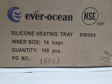 Ever-Ocean Silicone Loaf Pan Baking Bread Heating Tray - New Box of 168