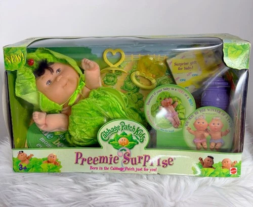 Cabbage Patch Kids Preemie Surprise HTF 1999 Asian Doll NIB