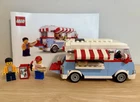 LEGO Icons 40681 Retro Food Truck Complete w Manual GWP Exclusive Collectible