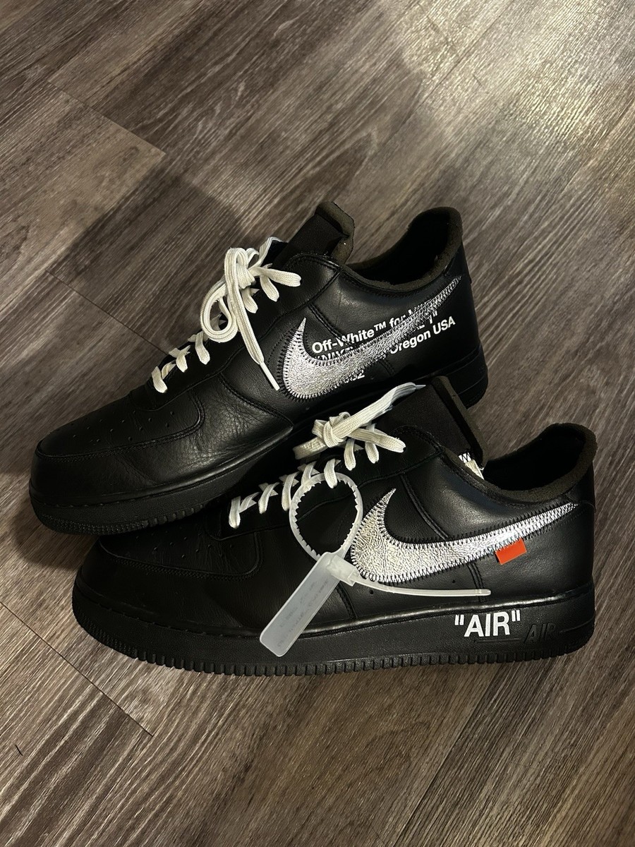 Nike X Off White Air Force 1 '07 Moma Black SZ 15 676556502994| eBay