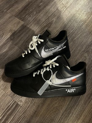 Nike X Off White Air Force 1 '07 Moma Black SZ 15 676556502994| eBay
