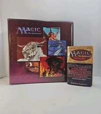 Magic The Gathering Binder 4th Edition & 10 P...