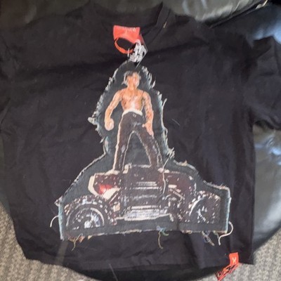 Travis Scott Brand Studio X Men's Black Graphic T-Shirt