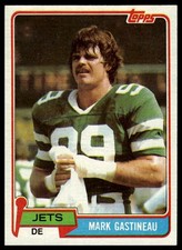 1981 Topps #342 Mark Gastineau