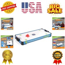 HX40 40 inch Table Top Air Hockey Table for Kids and Adults - Electric Motor ...