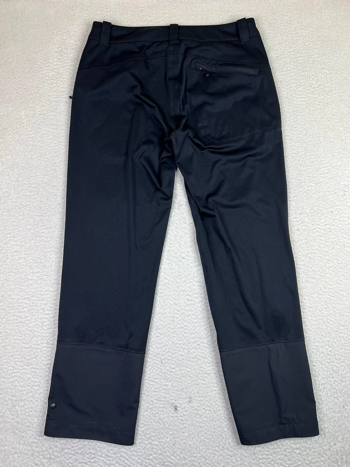 Pantalones Nike Golf Storm-FIT 10 para Hombres Medianos Negros Lluvia Impermeable Golf Shell Foto 2 de 4