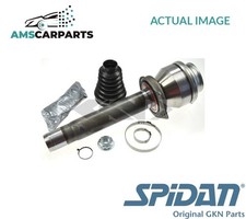 DRIVESHAFT CV JOINT KIT TRANSMISSION END FRONT RIGHT 24568 SPIDAN NEW