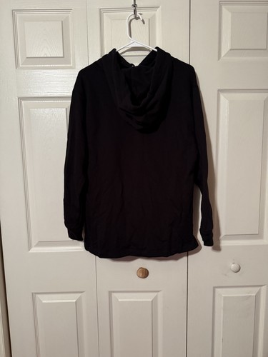 Victoria's Secret ROSA Originales Sólido Negro Amor Rosa Sudadera con Capucha ~ PEQUEÑA ~ ¡NUEVA! - Imagen 3 de 4