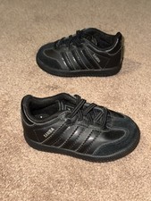 Adidas Samba Toddler OG Size 5C Triple Black Rare 2010 Shoes Sneakers