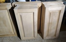 30 Cabinet Doors, Unfinished Raised Panel OAK or PAINT GRADE