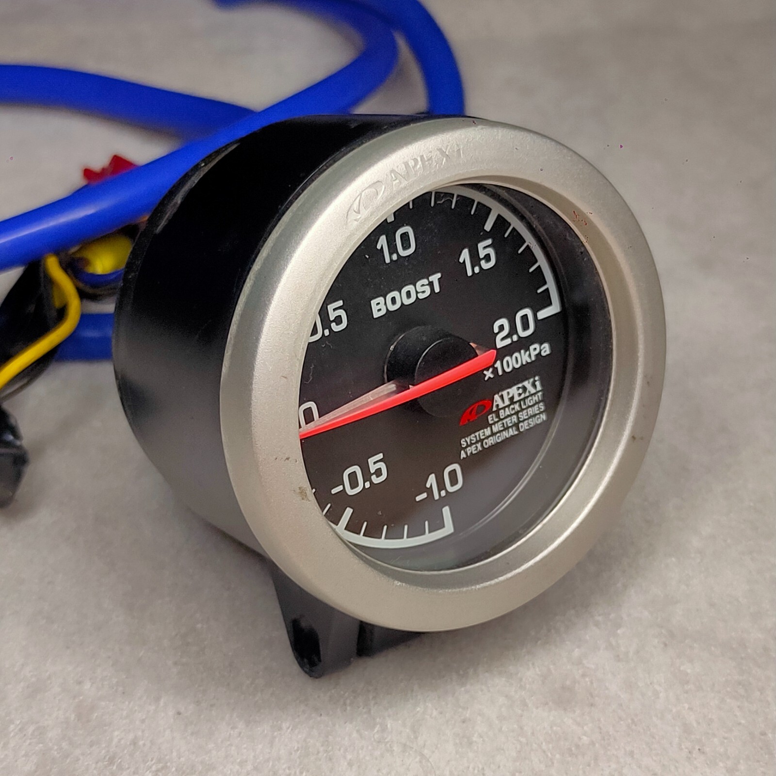 Apexi 60mm EL Boost Gauge (Black) Mechanical Universal eBay