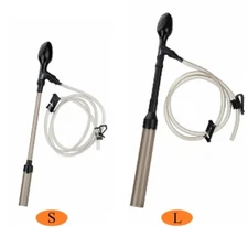 hygger Aquarium Tank Vacuum Siphon Gravel Cleaner Pump Water Change Safe