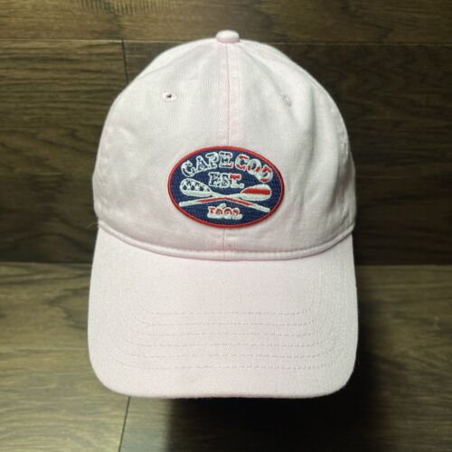 CAPE COD Massachusetts Baseball CAP Pink Comfort Colors Strap back