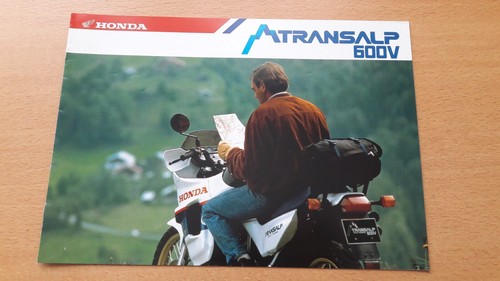 600V Transalp - Honda - Magazine - Brochure - 8 Page - Bild 1 von 8