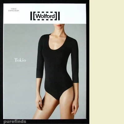 WOLFORD TOKIO STRING BODY BODYSUIT SIZE SMALL in primrose NWT RRP £210 - Image 1 of 4