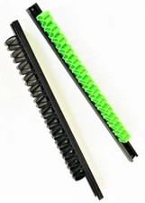 2 GOLIATH INDUSTRIAL 14" GREEN/BLACK SCREWDRIVER TOOL RACK HOLDER WALL ORGANIZER