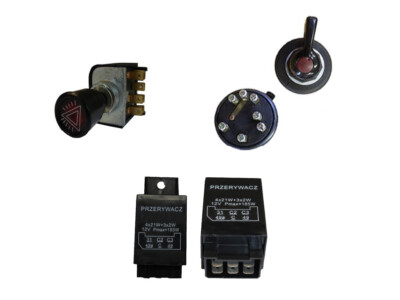 Warnblinkschalter Blinkgeber Blinklichtschalter Schlepper Oldtimer Blinkgeber MF