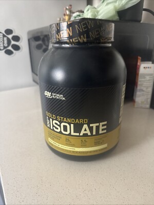 Optimum Nutrition, Gold Standard 100% Isolate, Rich Vanilla, 2.91 lb