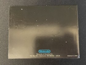 Volleyball Black Label Early Print USA NES Nintendo Instruction Booklet Manual