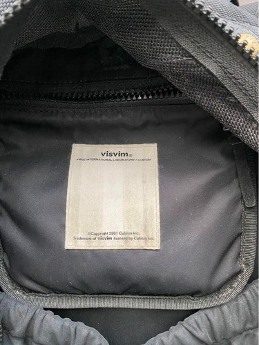 Visvim CORDURA 20L Backpack Bag Travel Collection Unisex – Black / Preowned - 第 5/7 張圖片
