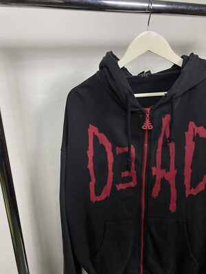 Drop Dead Oversized Zip Hoodie Oliver Sykes Bring Me The Horizon