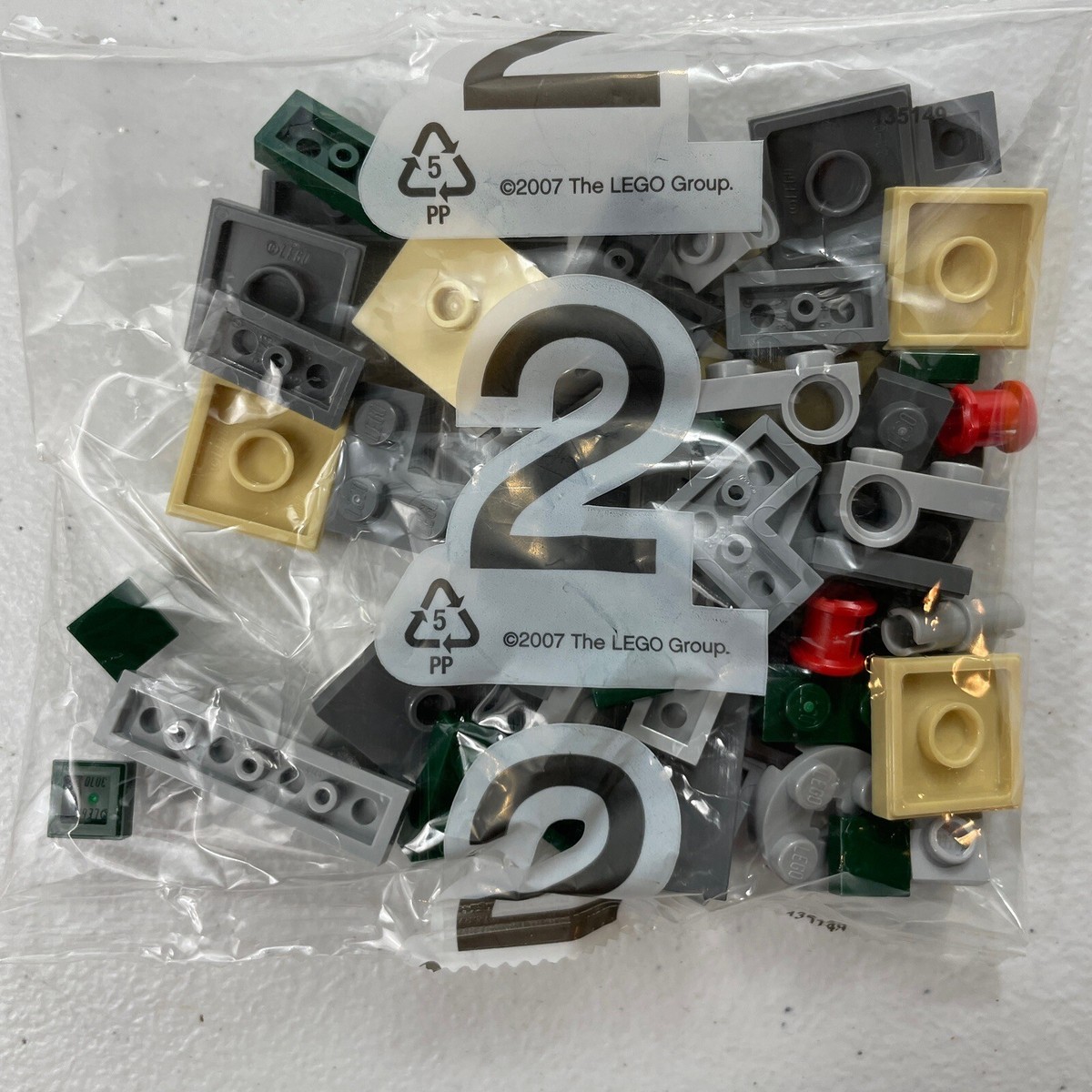 Lego 135149 Sealed Replacement Parts Bag #2 Sealed Legos Blocks