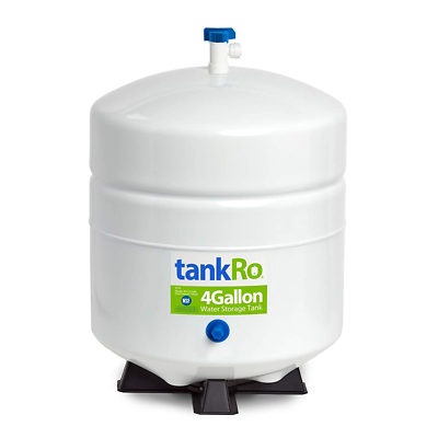 #ad 4 Gallon Water Storage Tank RO Reverse Osmosis Filtration System Pressure Tanks $60.09