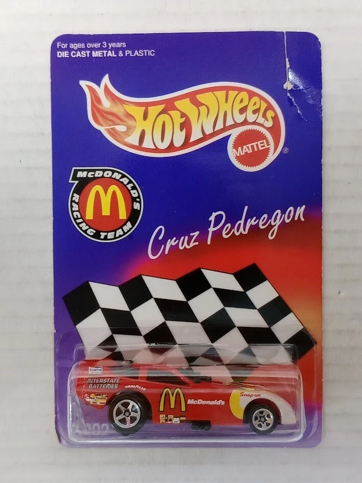 1996 McDonald's Racing Team Hot Wheels MATTEL NHRA Cruz Pedregen #16202 1:64 - Image 2 of 3