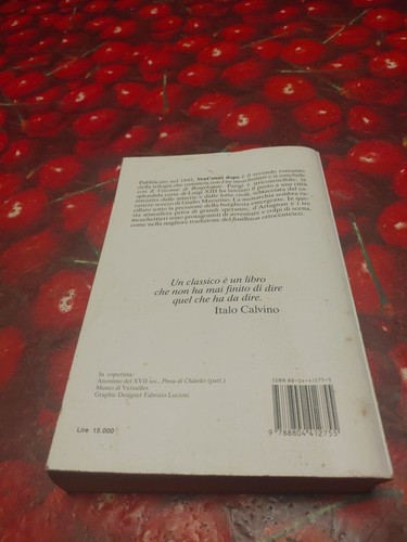 Vent'Anni Dopo-Alexandre Dumas Libro - Foto 2 di 9