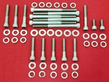 FORD WATER PUMP TIMING COVER BOLTS KIT BIG BLOCK 429 460 STAINLESS STEEL ALLEN