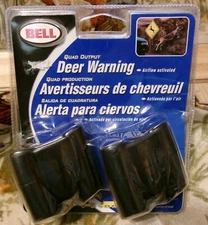 BELL DEER WARNING SAFETY WHISTLES FOR VEHICLE VINTAGE 2003 SOLD AS IS