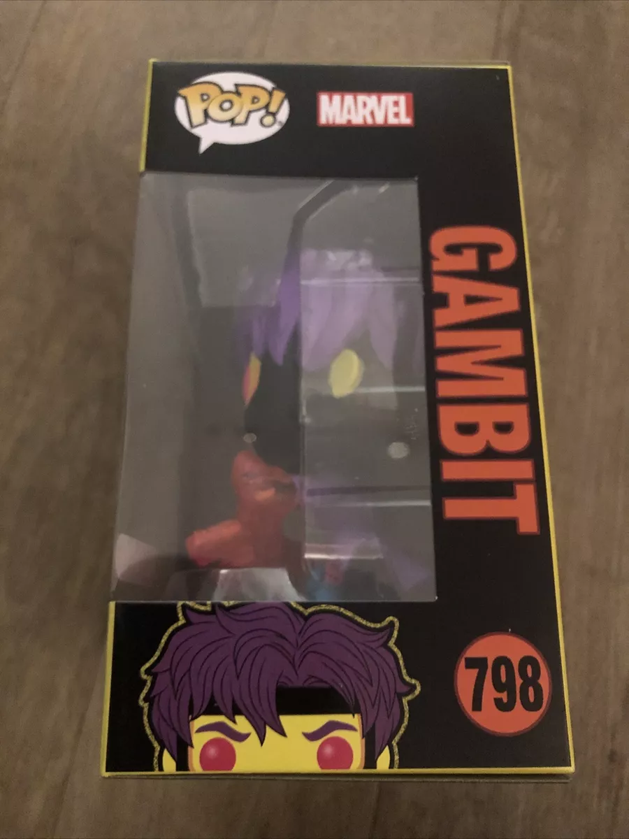  Funko Pop Marvel X-Men - Gambit Blacklight : Toys & Games