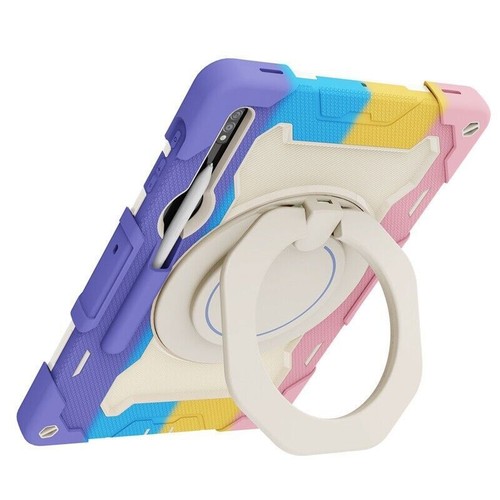 Tablet Armor Stand Hard Case Cover For Samsung Galaxy Tab S7 FE S8+ S9 Ultra - Picture 41 of 91