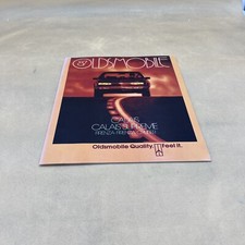 1987 Oldsmobile Calais Supreme Firenza Cruiser Sales Brochure Catalog Booklet