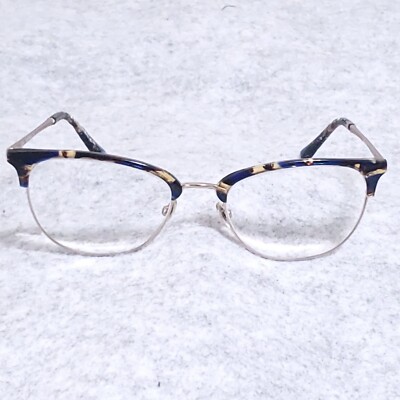 QUILL EYEGLASSES LADIES GOLDFINCH LILAC BLUE TORTISE BLUE GOLD 52-18-140